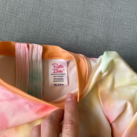 Ruffle Butts Tie-Dye Swimsuit - Picture 5 of 6